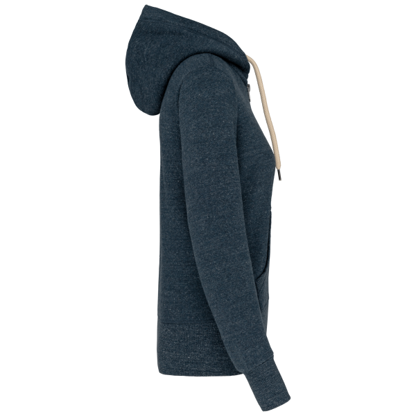Sweat-shirt vintage zippé à capuche femme – Image 11