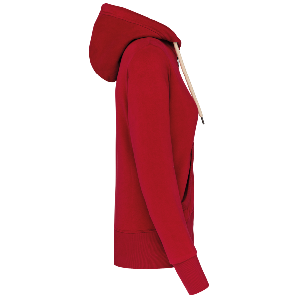 Sweat-shirt vintage zippé à capuche femme – Image 15
