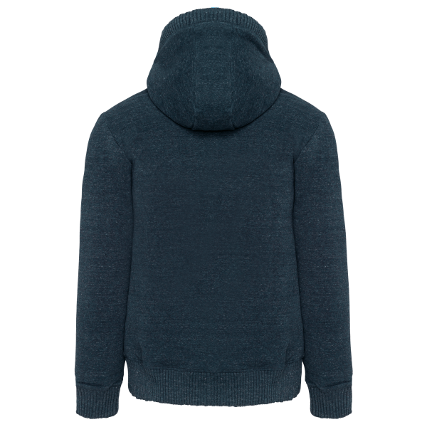 Veste vintage molleton doublée sherpa homme – Image 2