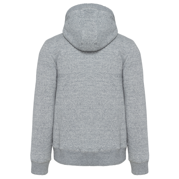 Veste vintage molleton doublée sherpa homme – Image 4