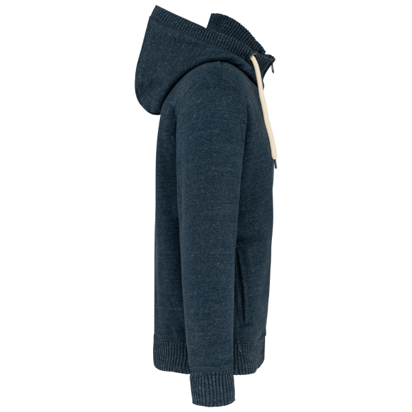 Veste vintage molleton doublée sherpa homme – Image 3