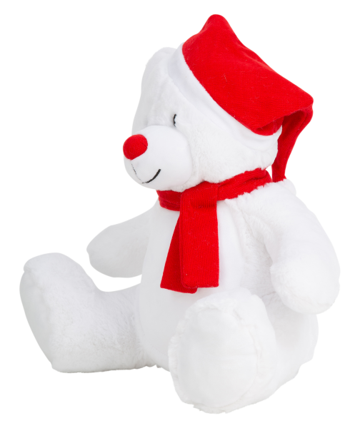 Peluche zippée ours de Noël – Image 4