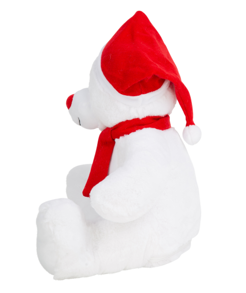 Peluche zippée ours de Noël – Image 5