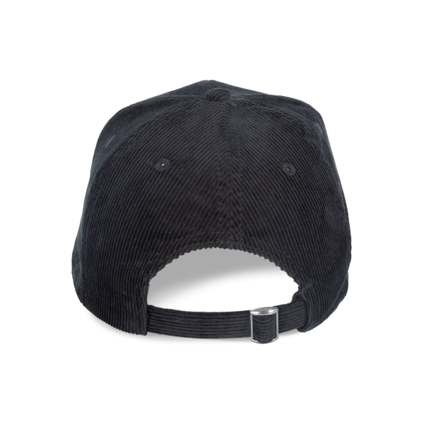 Casquette écoresponsable en velours côtelé 6 panneaux unisexe – Image 5