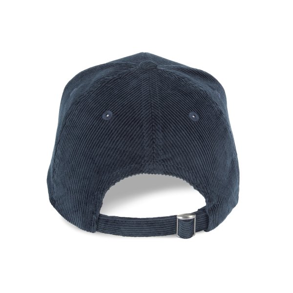 Casquette écoresponsable en velours côtelé 6 panneaux unisexe – Image 14