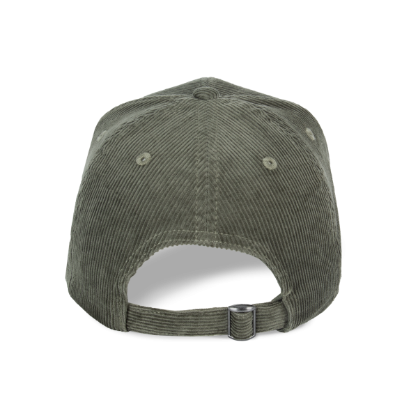 Casquette écoresponsable en velours côtelé 6 panneaux unisexe – Image 16