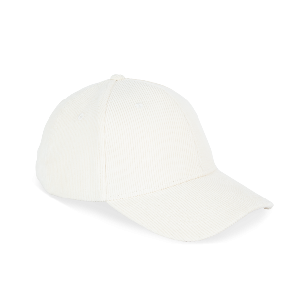 Casquette écoresponsable en velours côtelé 6 panneaux unisexe – Image 12