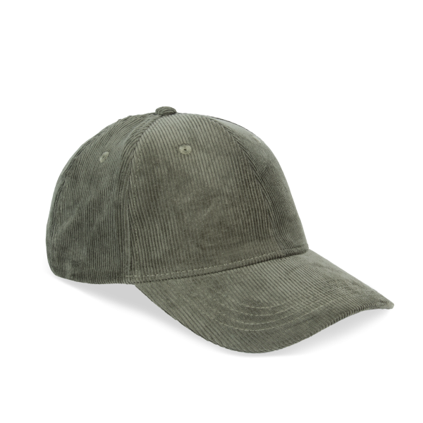 Casquette écoresponsable en velours côtelé 6 panneaux unisexe – Image 17