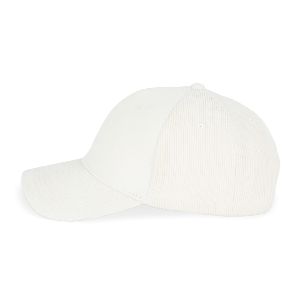 Casquette écoresponsable en velours côtelé 6 panneaux unisexe – Image 13