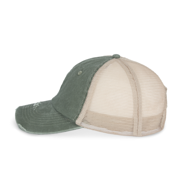 Casquette trucker écoresponsable  effet déchiré unisexe – Image 11
