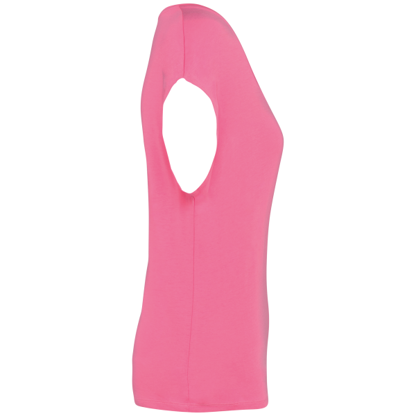T-shirt écoresponsable loose à col V femme – Image 12