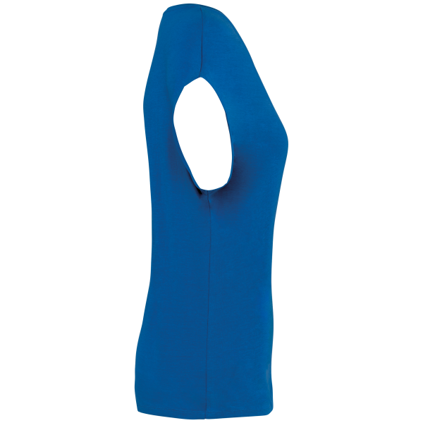 T-shirt écoresponsable loose à col V femme – Image 16