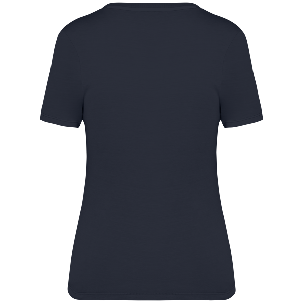 T-shirt écoresponsable délavé femme – Image 4