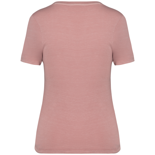 T-shirt écoresponsable délavé femme – Image 14