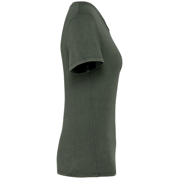 T-shirt écoresponsable délavé femme – Image 11