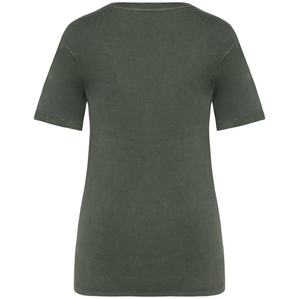 T-shirt écoresponsable délavé femme – Image 8