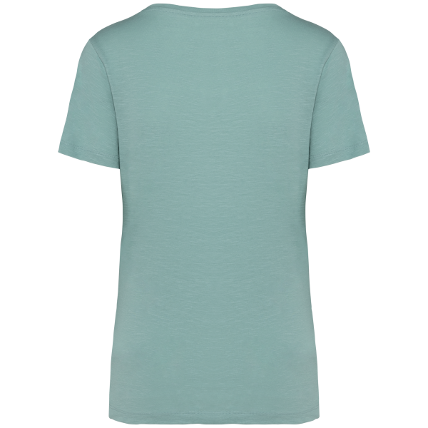 T-shirt écoresponsable slub femme – Image 9