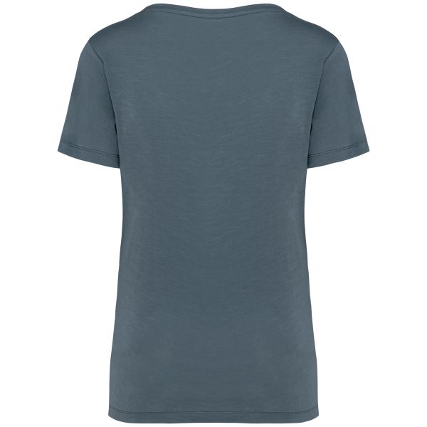T-shirt écoresponsable slub femme – Image 11