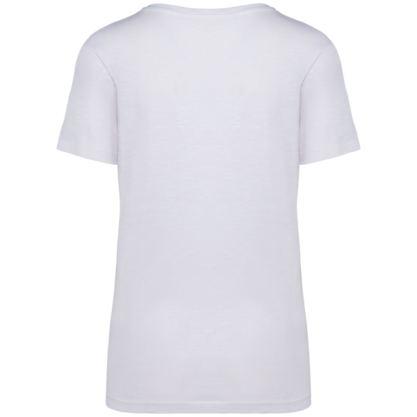T-shirt écoresponsable slub femme – Image 15
