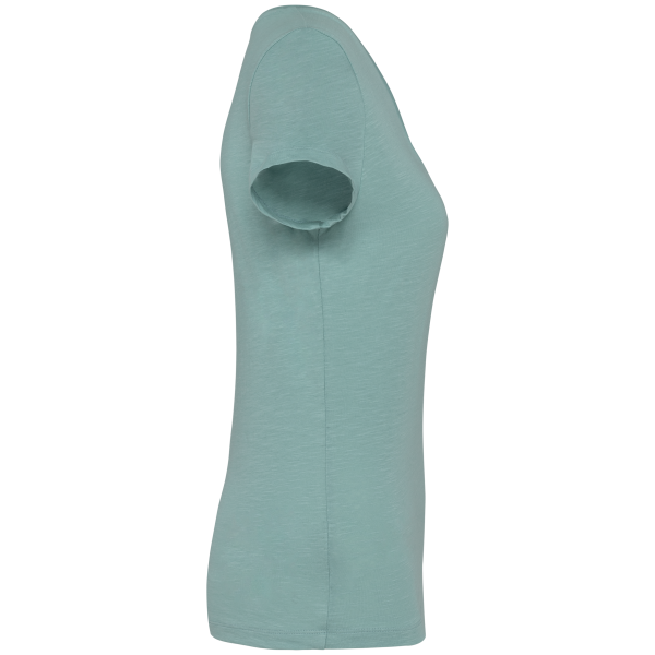 T-shirt écoresponsable slub femme – Image 10