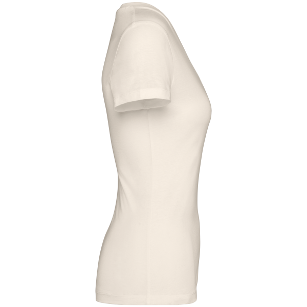 T-shirt écoresponsable col V femme – Image 10