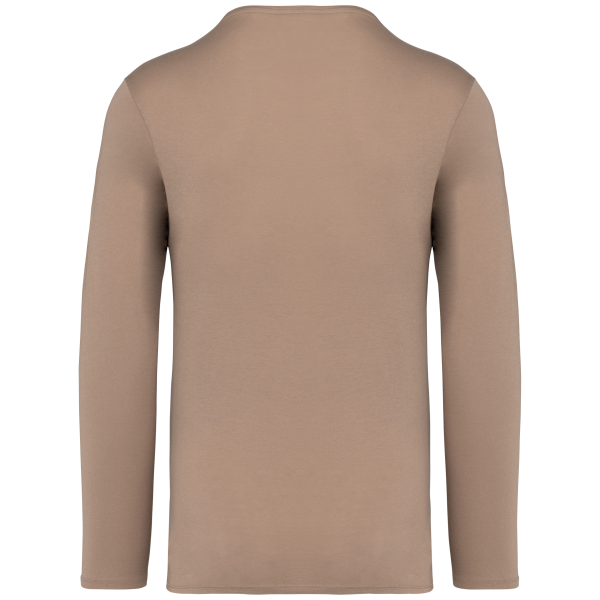 T-shirt écoresponsable délavé manches longues unisexe – Image 8