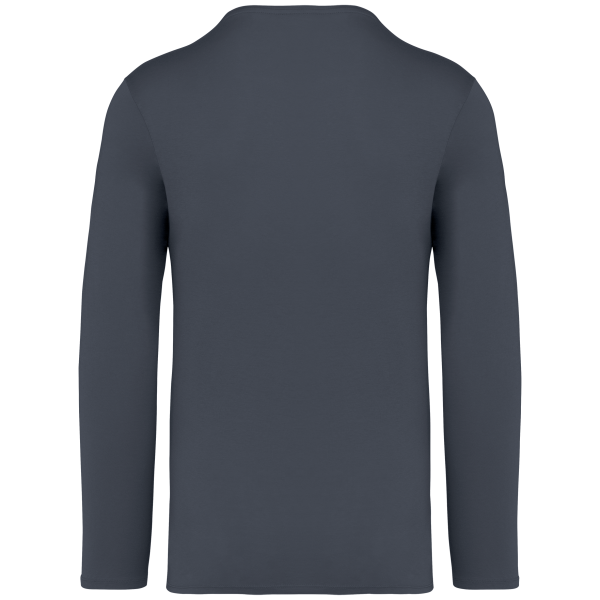 T-shirt écoresponsable délavé manches longues unisexe – Image 14