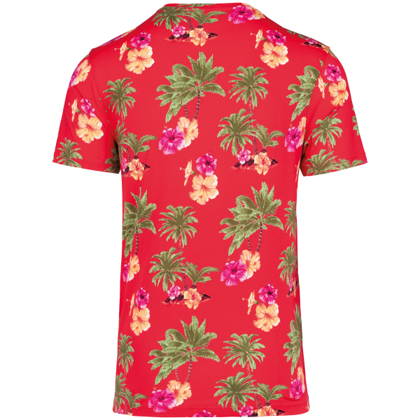 T-shirt écoresponsable imprimé tropical homme – Image 12