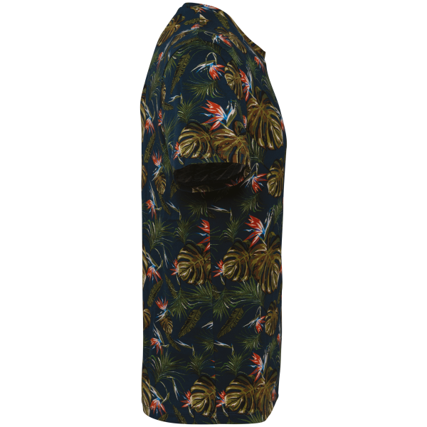 T-shirt écoresponsable imprimé tropical homme – Image 11