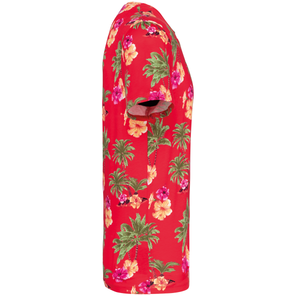 T-shirt écoresponsable imprimé tropical homme – Image 13