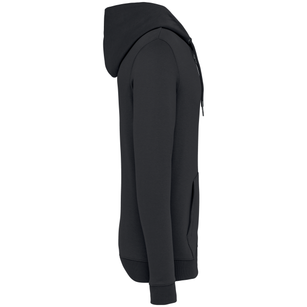 Sweat-shirt écoresponsable zippé à capuche unisexe – Image 17