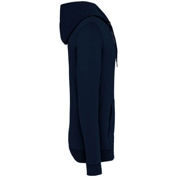 Sweat-shirt écoresponsable zippé à capuche unisexe – Image 25