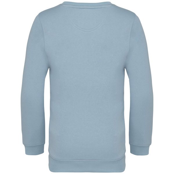 Sweat-shirt écoresponsable à col rond enfant – Image 8