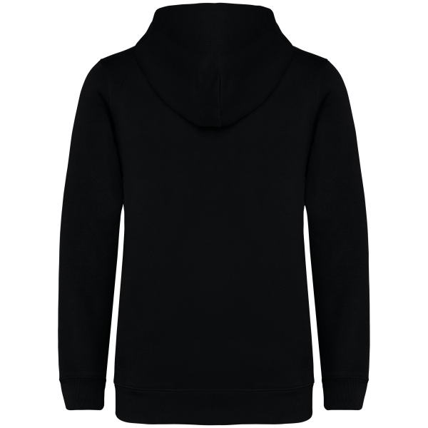 Sweat-shirt écoresponsable zippé à capuche enfant – Image 6