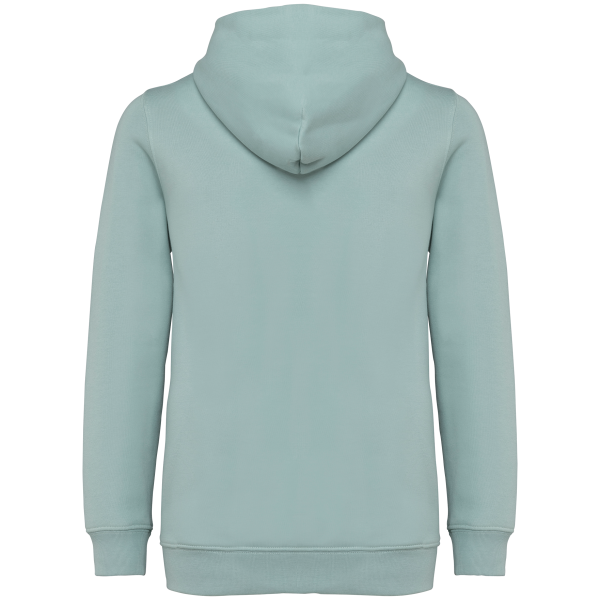 Sweat-shirt écoresponsable zippé à capuche enfant – Image 12