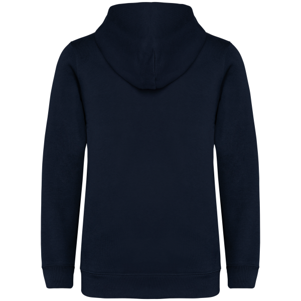 Sweat-shirt écoresponsable zippé à capuche enfant – Image 16