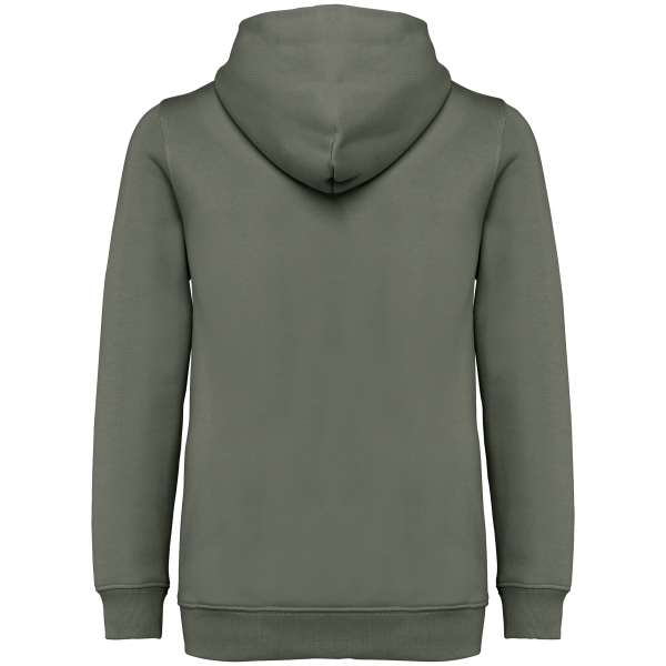 Sweat-shirt écoresponsable zippé à capuche enfant – Image 18