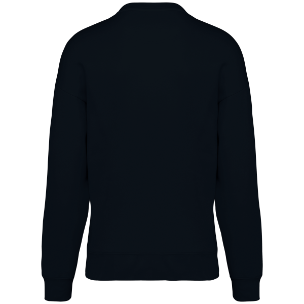 Sweat-shirt écoresponsable à col rond oversize unisexe – Image 16