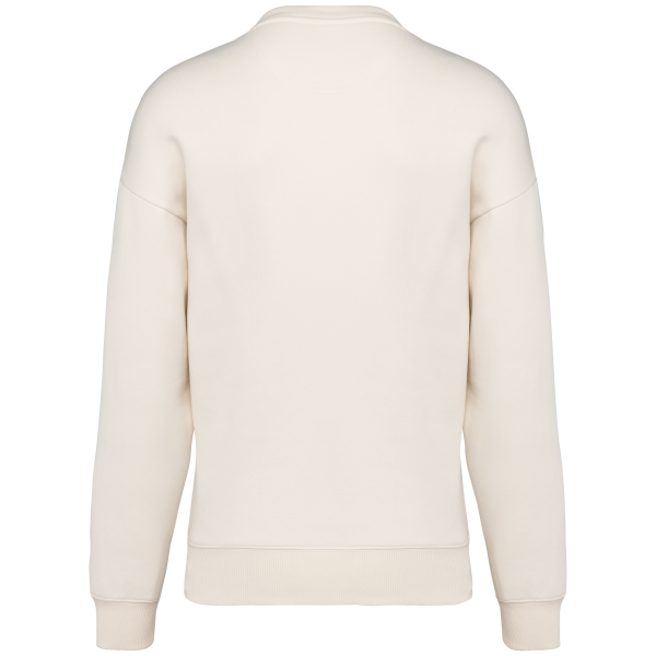Sweat-shirt écoresponsable à col rond oversize unisexe – Image 26