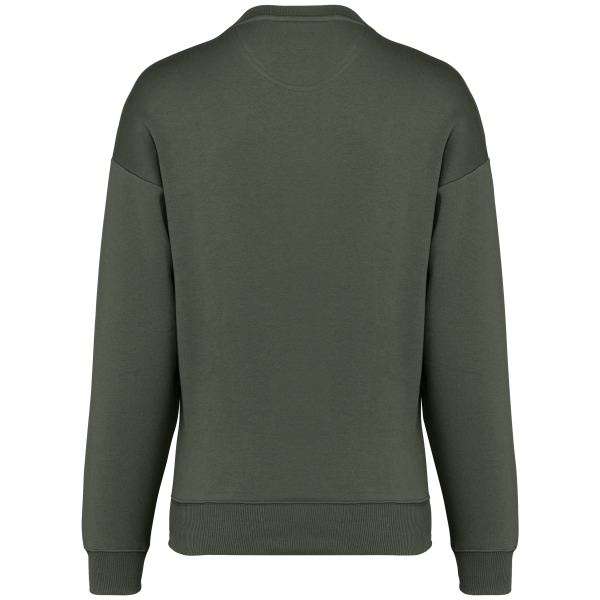Sweat-shirt écoresponsable à col rond oversize unisexe – Image 32