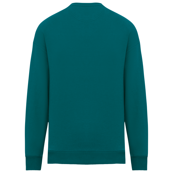 Sweat-shirt écoresponsable à col rond oversize unisexe – Image 34