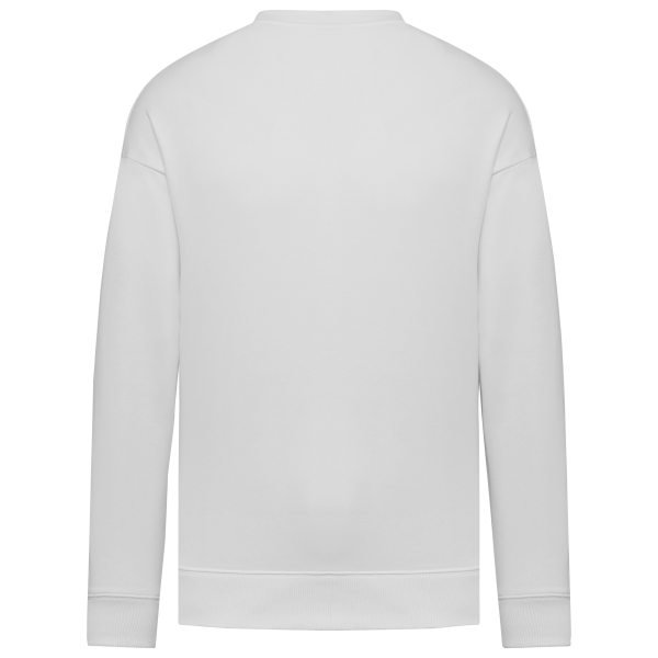 Sweat-shirt écoresponsable à col rond oversize unisexe – Image 40