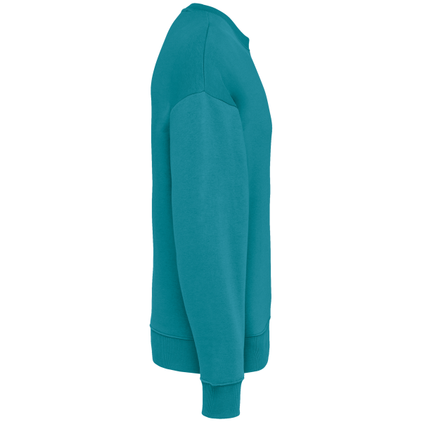 Sweat-shirt écoresponsable à col rond oversize unisexe – Image 13