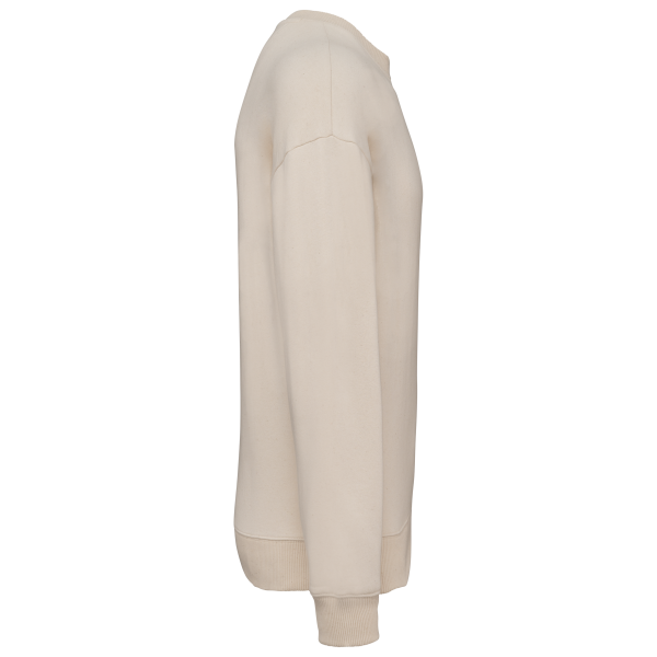 Sweat-shirt écoresponsable à col rond oversize unisexe – Image 37