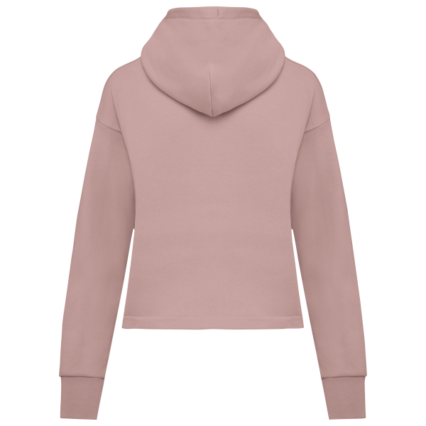 Sweat-shirt écoresponsable zippé à capuche French Terry femme – Image 18