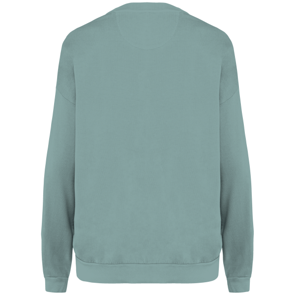 Sweat-shirt écoresponsable oversize French Terry unisexe – Image 13