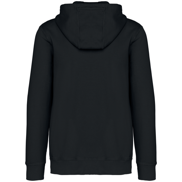 Sweat-shirt écoresponsable zippé à capuche French Terry unisexe – Image 8