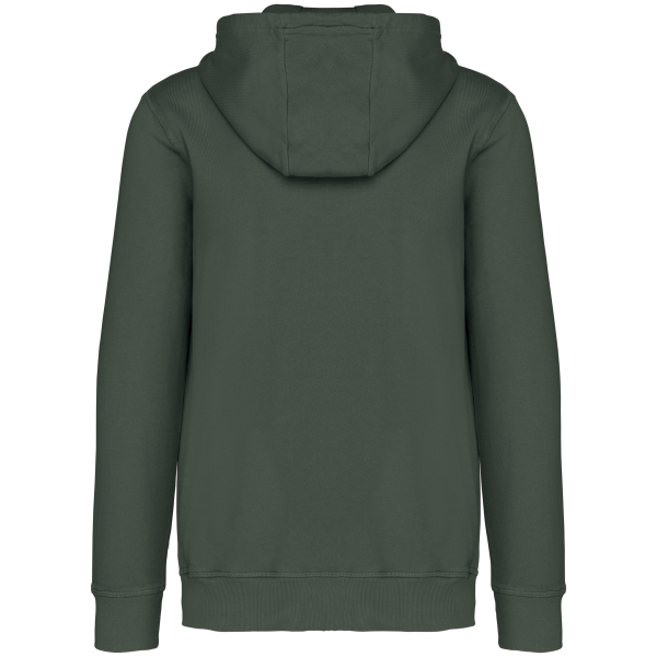 Sweat-shirt écoresponsable zippé à capuche French Terry unisexe – Image 16