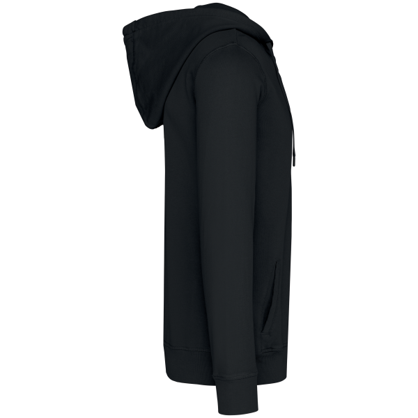Sweat-shirt écoresponsable zippé à capuche French Terry unisexe – Image 9