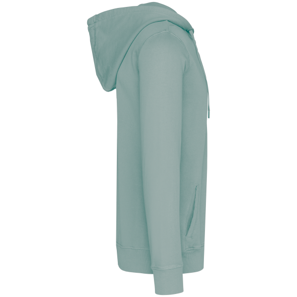 Sweat-shirt écoresponsable zippé à capuche French Terry unisexe – Image 13
